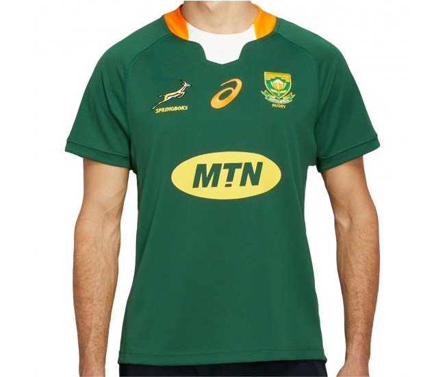 South Africa Springboks  Mens Home Rugby Jersey 2022