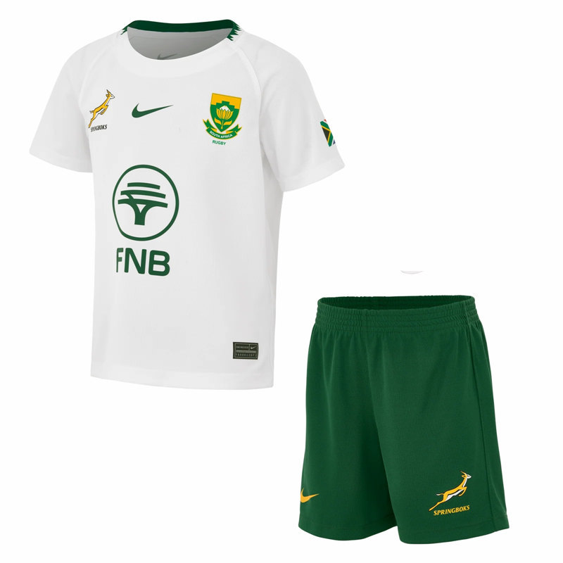 South Africa Springboks Kids Away Rugby Kit 2025