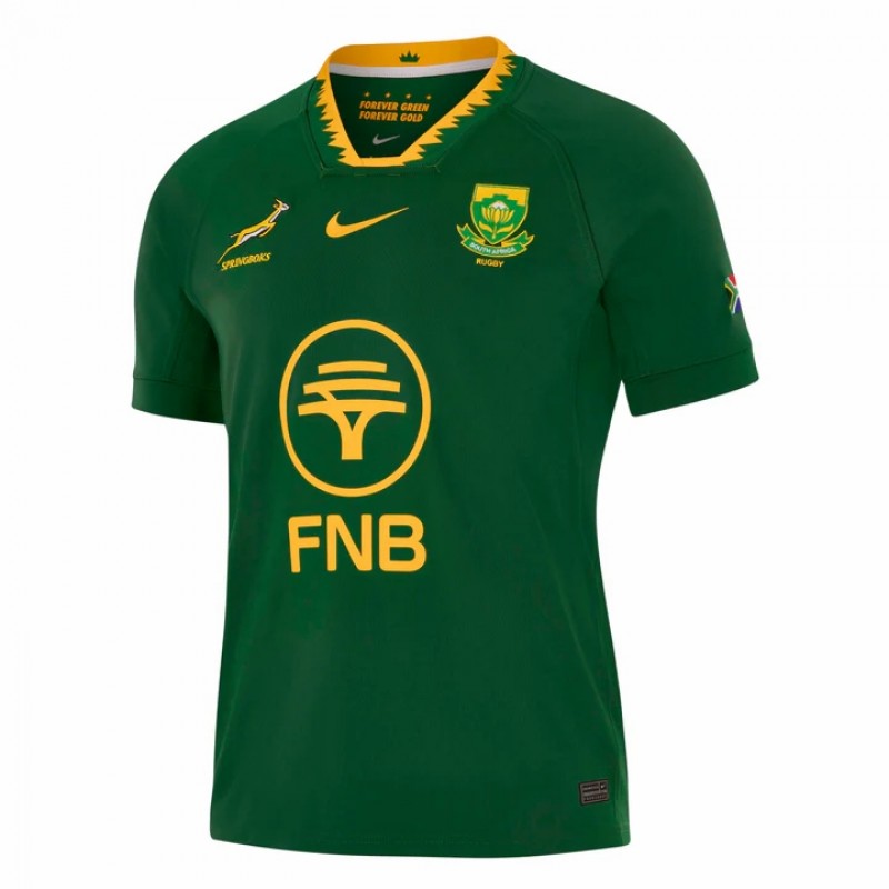 South Africa Springboks Mens Home Rugby Jersey 2025