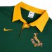South Africa Springboks Mens Long Sleeve Pique Rugby Polo 2025