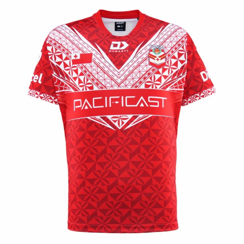Tonga Mens Home Rugby Jersey 2024