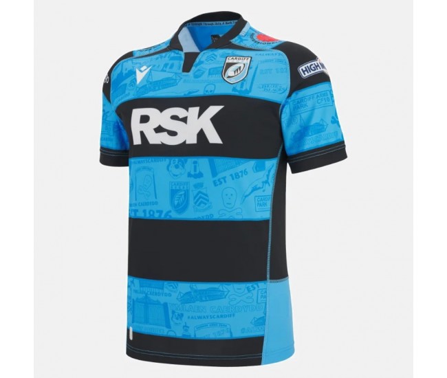 Cardiff Rugby Mens Home Rugby Jersey 2025-26 