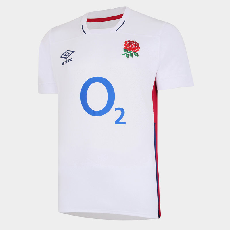 Umbro England Mens Home Rugby Jersey 2021-22