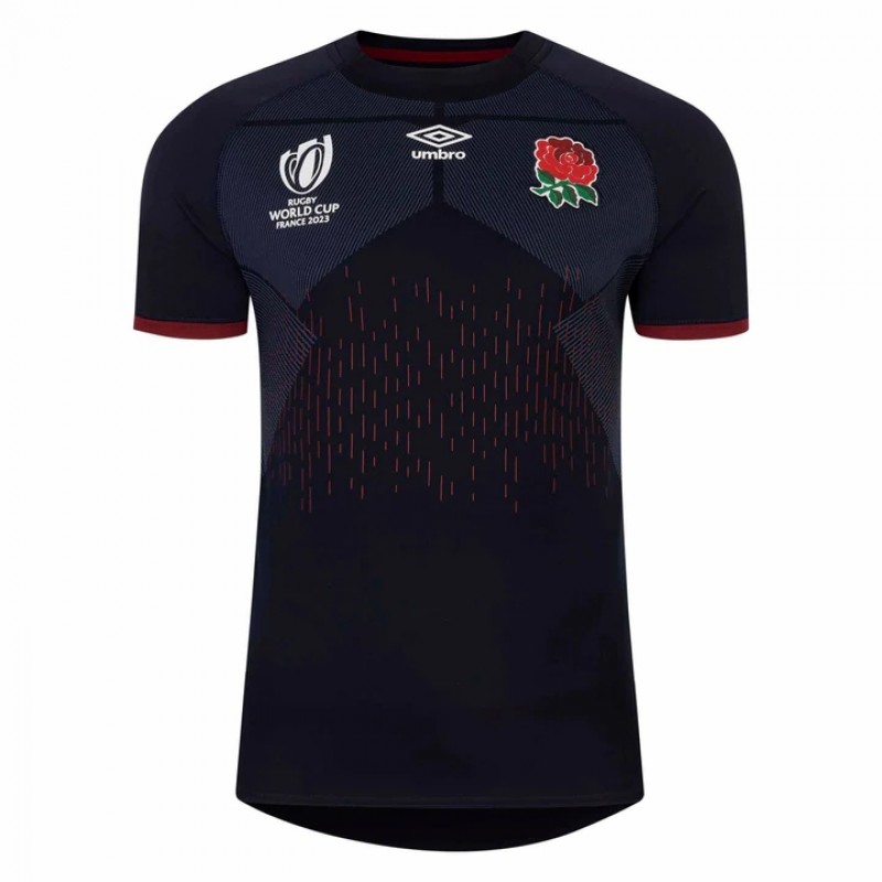 England Mens Away Rugby World Cup Jersey 2023