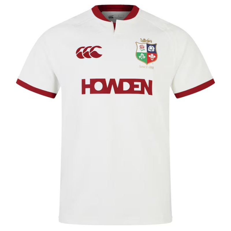 British And Irish Lions White Training Rugby Jersey 2025