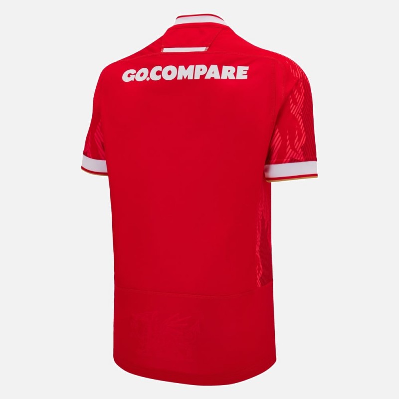 Wales Mens Home Rugby Jersey 2024
