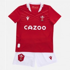 Welsh Kids Home Rugby Kit 2021-22 Welsh Kids Home Rugby Kit 2021-22