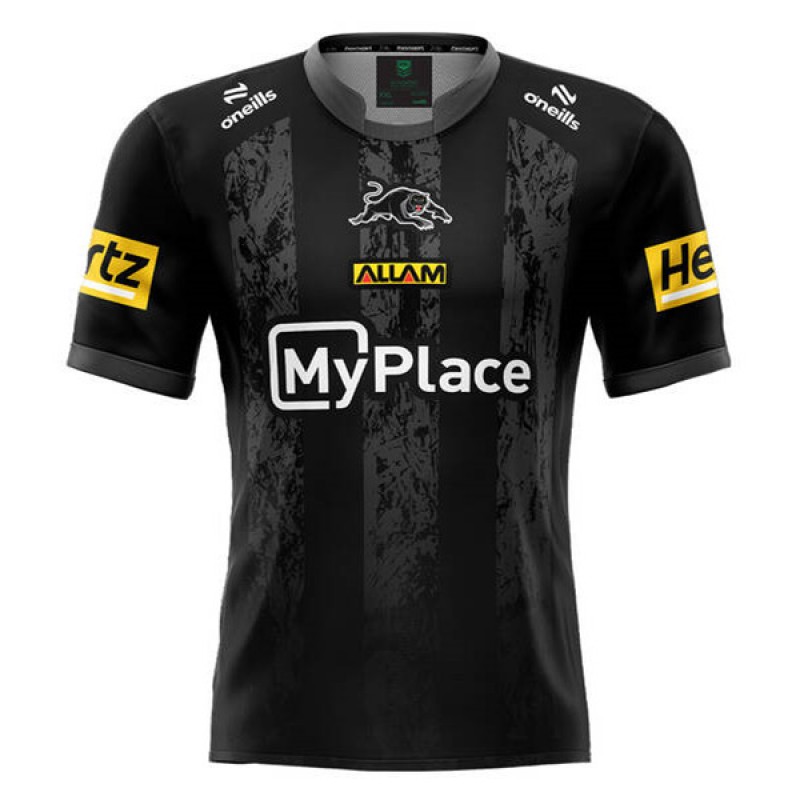 Penrith Panthers Men's Dark Training Rugby Jersey 2025