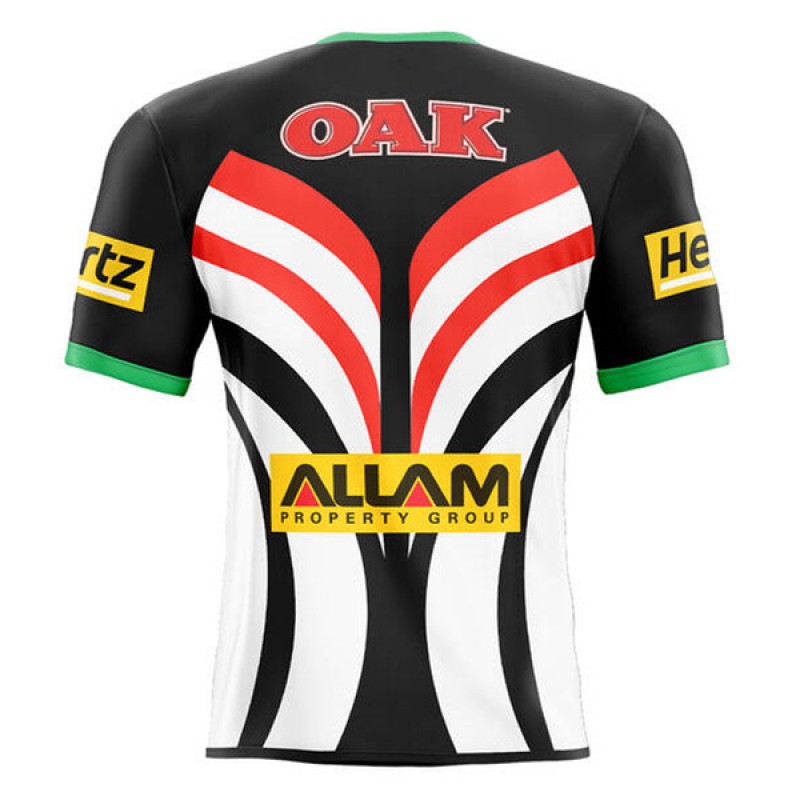 Penrith Panthers Men's Warm Up Rugby Tee 2025