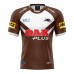 Penrith Panthers Mens Warm Up Rugby Tee 2023