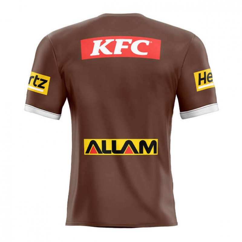 Penrith Panthers Mens Warm Up Rugby Tee 2023