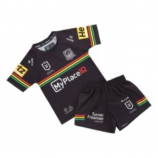 Penrith Panthers Kids Home Rugby Kit 2026 Penrith Panthers Kids Home Rugby Kit 2026