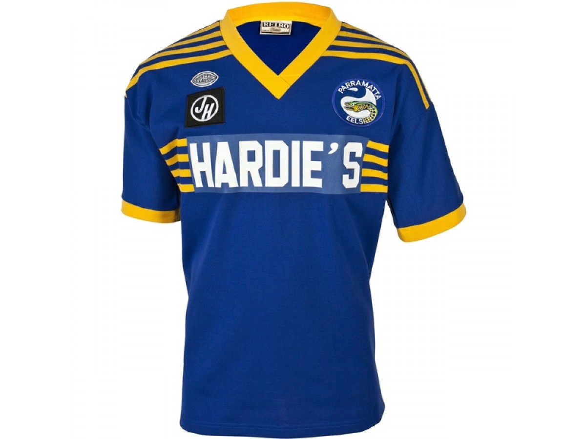 Parramatta Eels Retro Rugby Jersey 1982