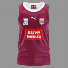 Harvey Norman QLD Maroons Men's Training Singlet 2024