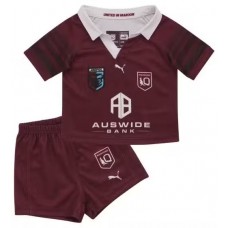 QLD Maroons Kids Home Rugby Kit 2023 QLD Maroons Kids Home Rugby Kit 2023