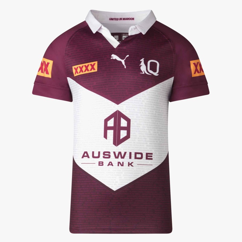 QLD Maroons Mens Captain Run Rugby Jersey 2023