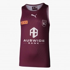 QLD Maroons Men's Training Rugby Singlet 2023 QLD Maroons Men's Training Rugby Singlet 2023