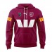 QLD Maroons Mens Team Rugby Hoodie 2024 Red