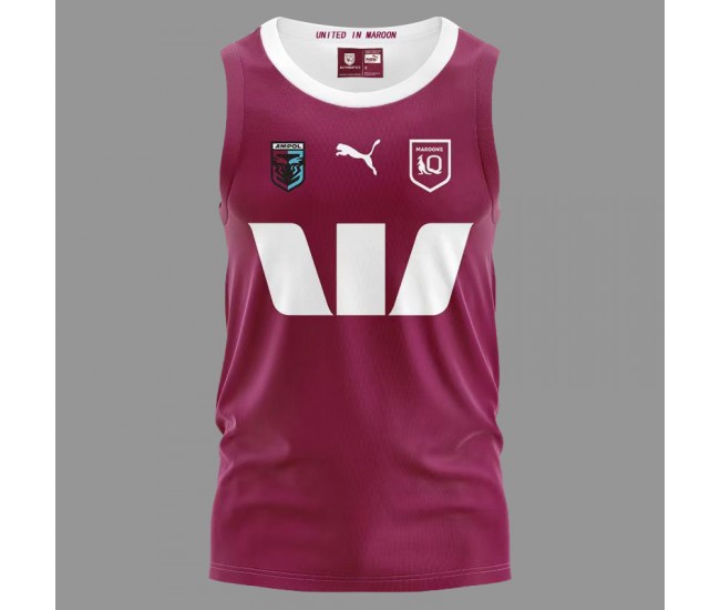 QLD Maroons Men's Training Singlet 2024