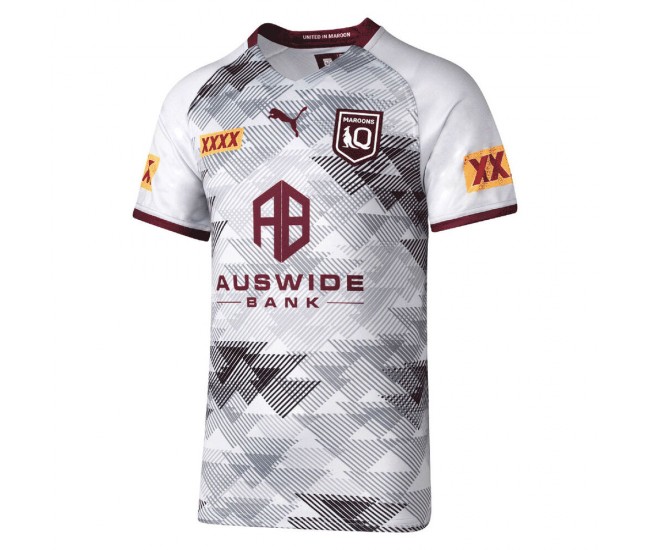 QLD Maroons State of Origin Mens Training Rugby Jersey 2022