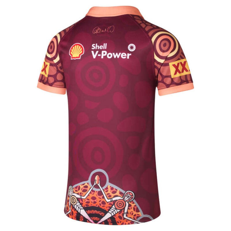 QLD Maroons Mens Indigenous Rugby Jersey 2024