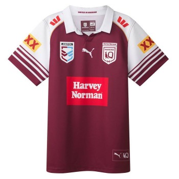 QLD Maroons State of Origin Mens WSOO Rugby Jersey 2025