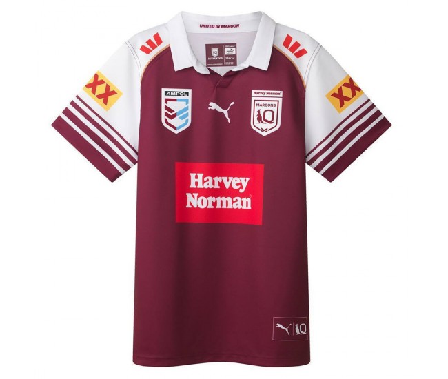 QLD Maroons State of Origin Mens WSOO Rugby Jersey 2025