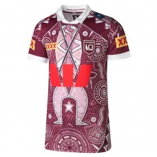 QLD Maroons Mens Indigenous Rugby Jersey 2026 QLD Maroons Mens Indigenous Rugby Jersey 2026
