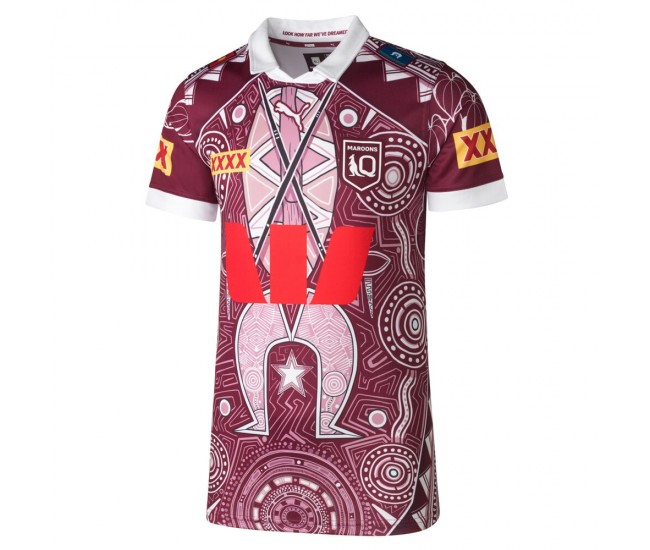 QLD Maroons Mens Indigenous Rugby Jersey 2026