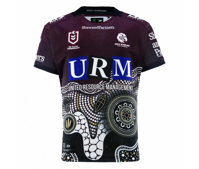 Manly Warringah Sea Eagles Mens Indigenous Rugby Jersey 2025