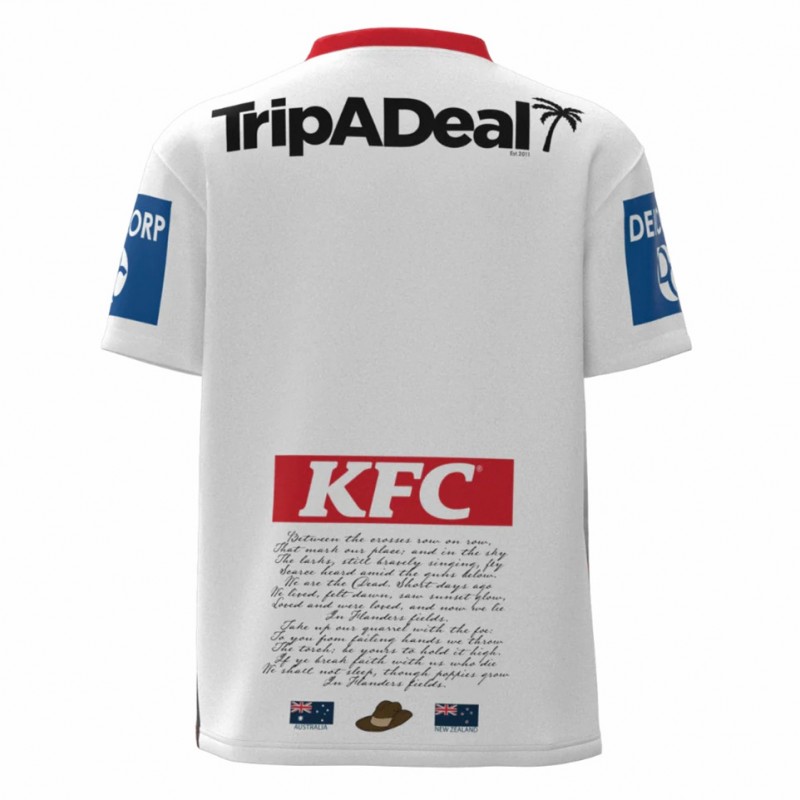 St George Illawarra Dragons Mens Commemorative Rugby Jersey 2023