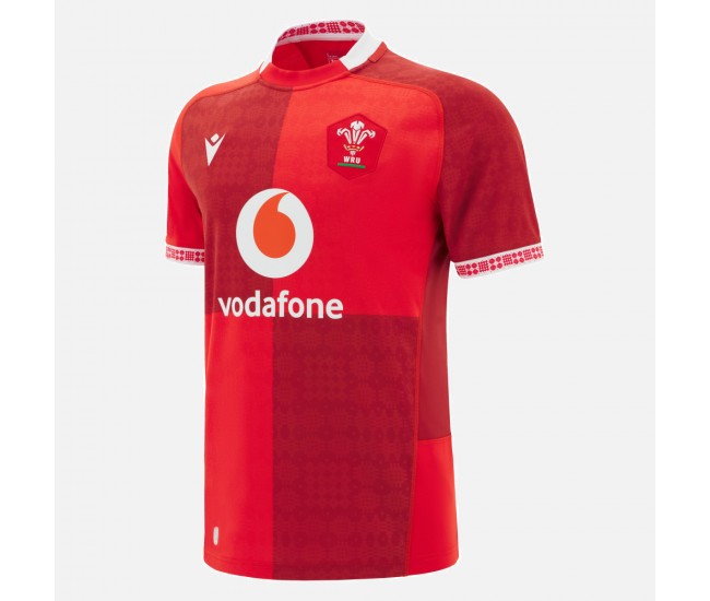 Wales Mens Home Rugby Jersey 2025