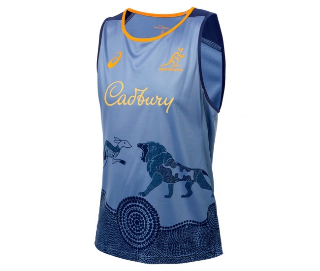Wallabies Men's Tour Training Rugby Singlet 2025