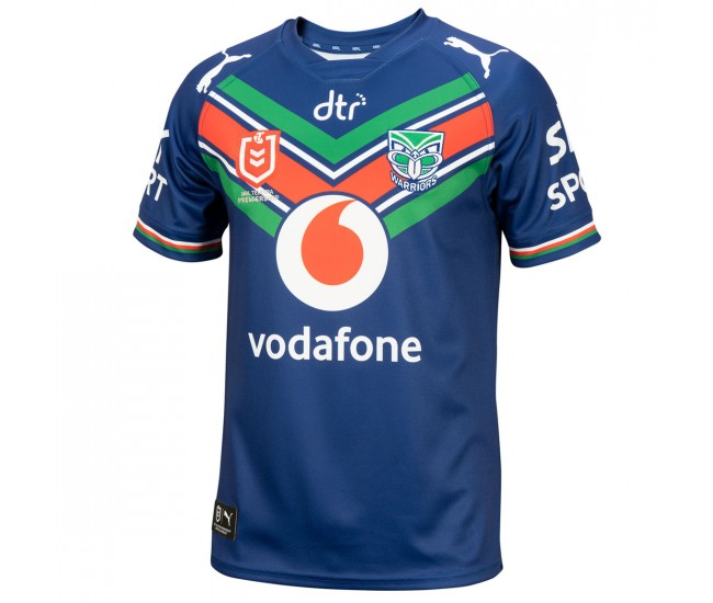 New Zealand Warriors Adult Home Rugby Jersey 2022