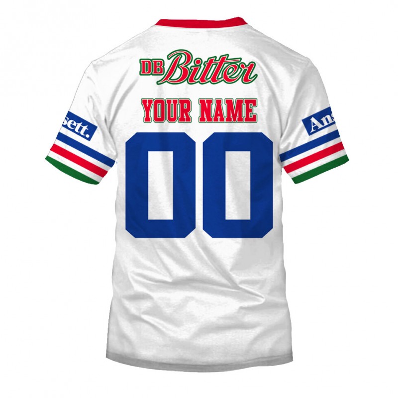 Auckland Warriors Retro Away Rugby Jersey 1995
