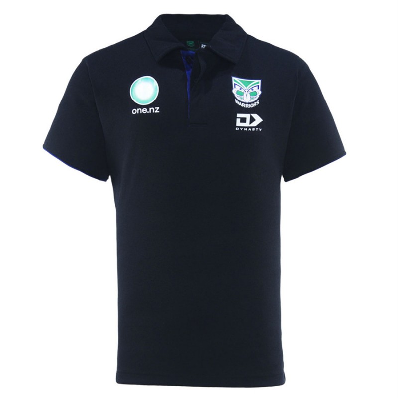 New Zealand Warriors Rugby Mens Media Rugby Polo 2025