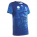 New Zealand Warriors Mens Warm Up Paua Rugby Tee 2025