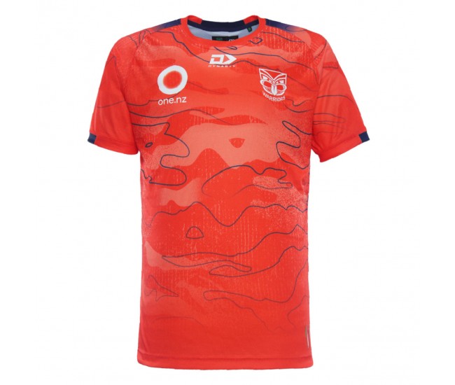 Warriors Men's Orange Training Rugby Tee 2024