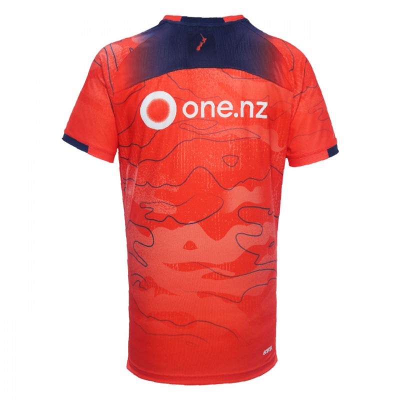 Warriors Men's Orange Training Rugby Tee 2024