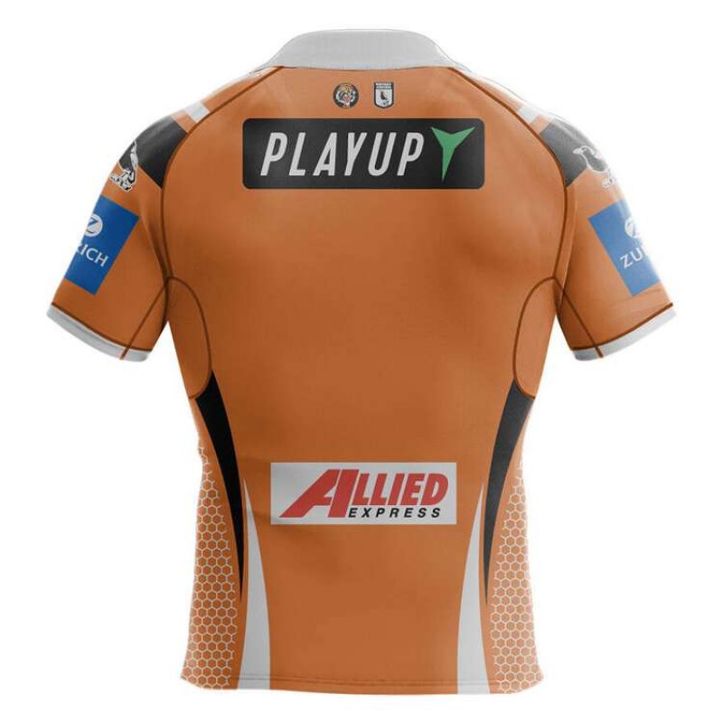 Wests Tigers Mens Away Rugby Jersey 2025