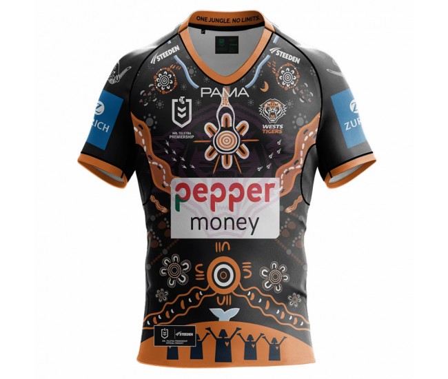 Wests Tigers Mens Indigenous Rugby Jersey 2025