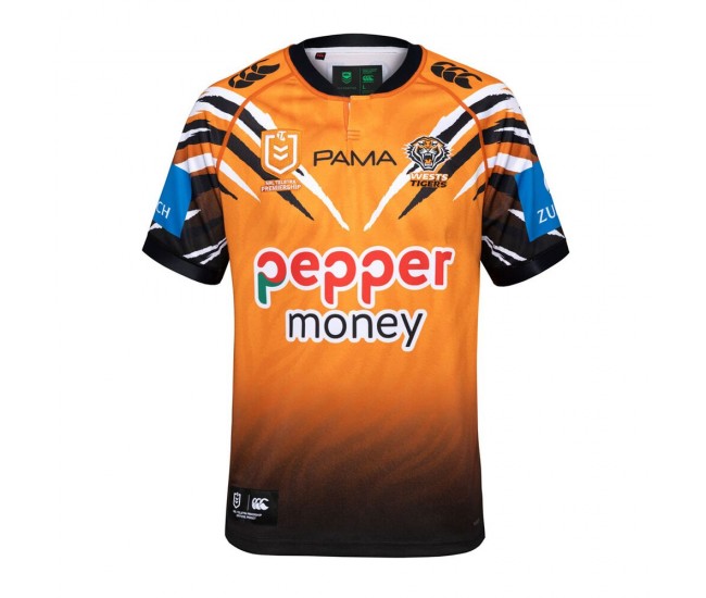 Wests Tigers Mens Home Rugby Jersey 2026