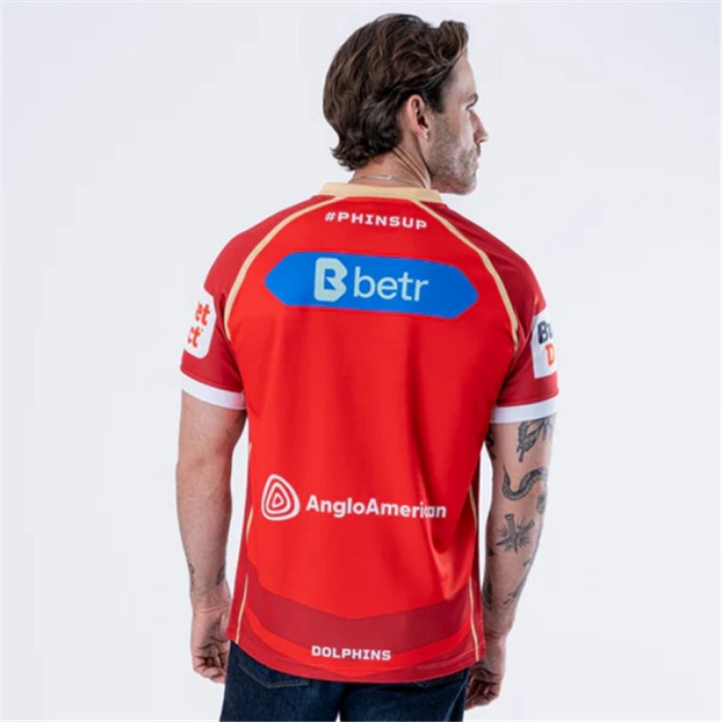 Dolphins Men's Home Rugby Jersey 2025