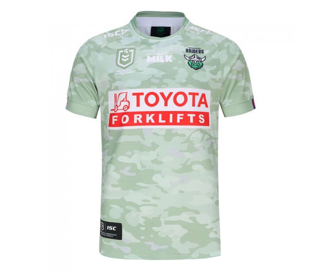 Canberra Raiders Mens ANZAC Rugby Jersey 2024
