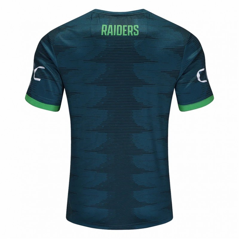 Canberra Raiders Mens Mens Jungle Training Rugby Tee 2025
