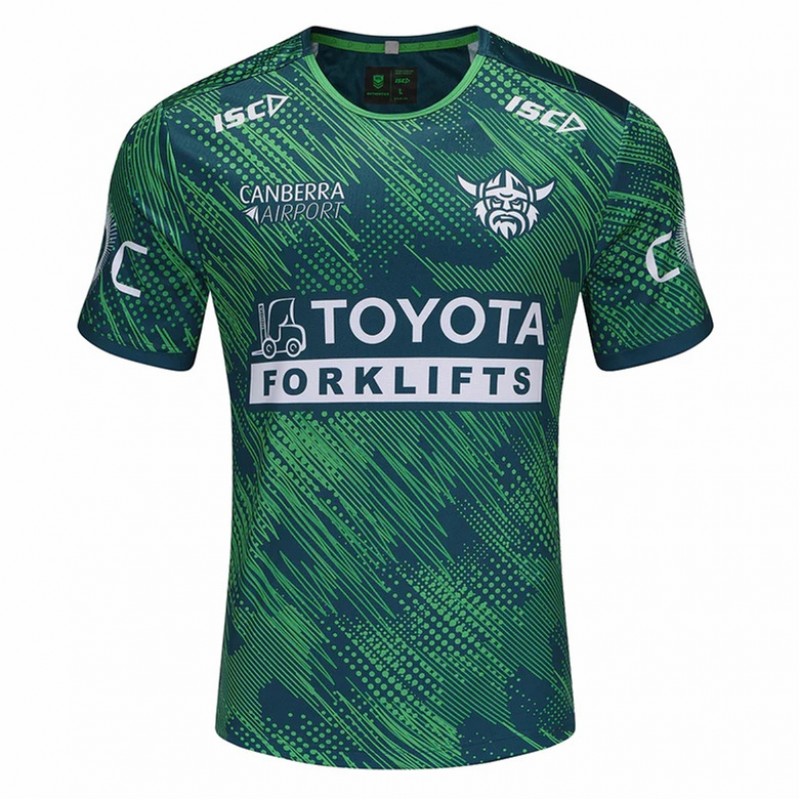 Canberra Raiders Mens Mens Run Out Rugby Tee 2025