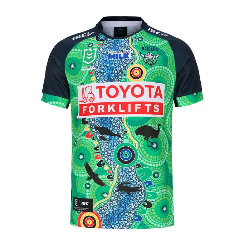 Canberra Raiders Men's Indigenous Rugby Jersey 2024