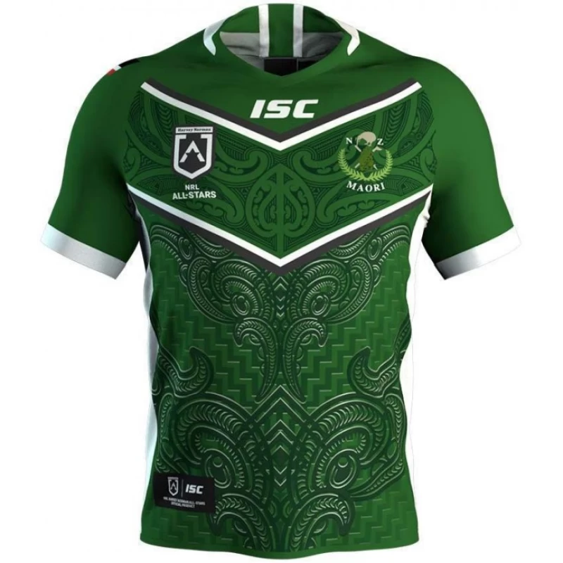 NEW 2020-2021 Maori All-Star Rugby Jersey short sleeves T shirt 