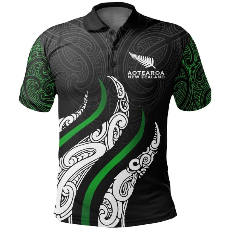 New Zealand Aotearoa Polo Shirt 