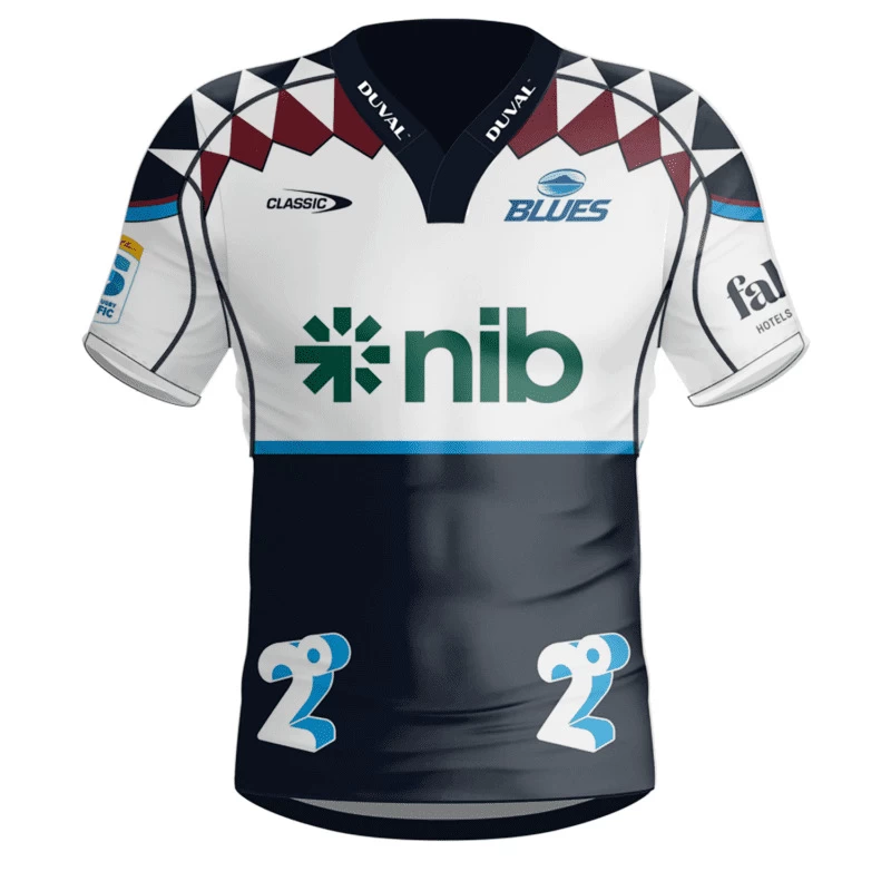Blues Mens Heritage Rugby Jersey 2024